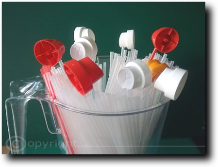 rurki pasowane do główek rozpylaczy atomizerów 